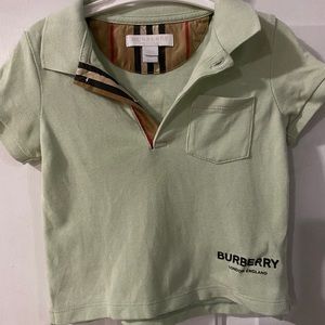 Burberry Polo light green